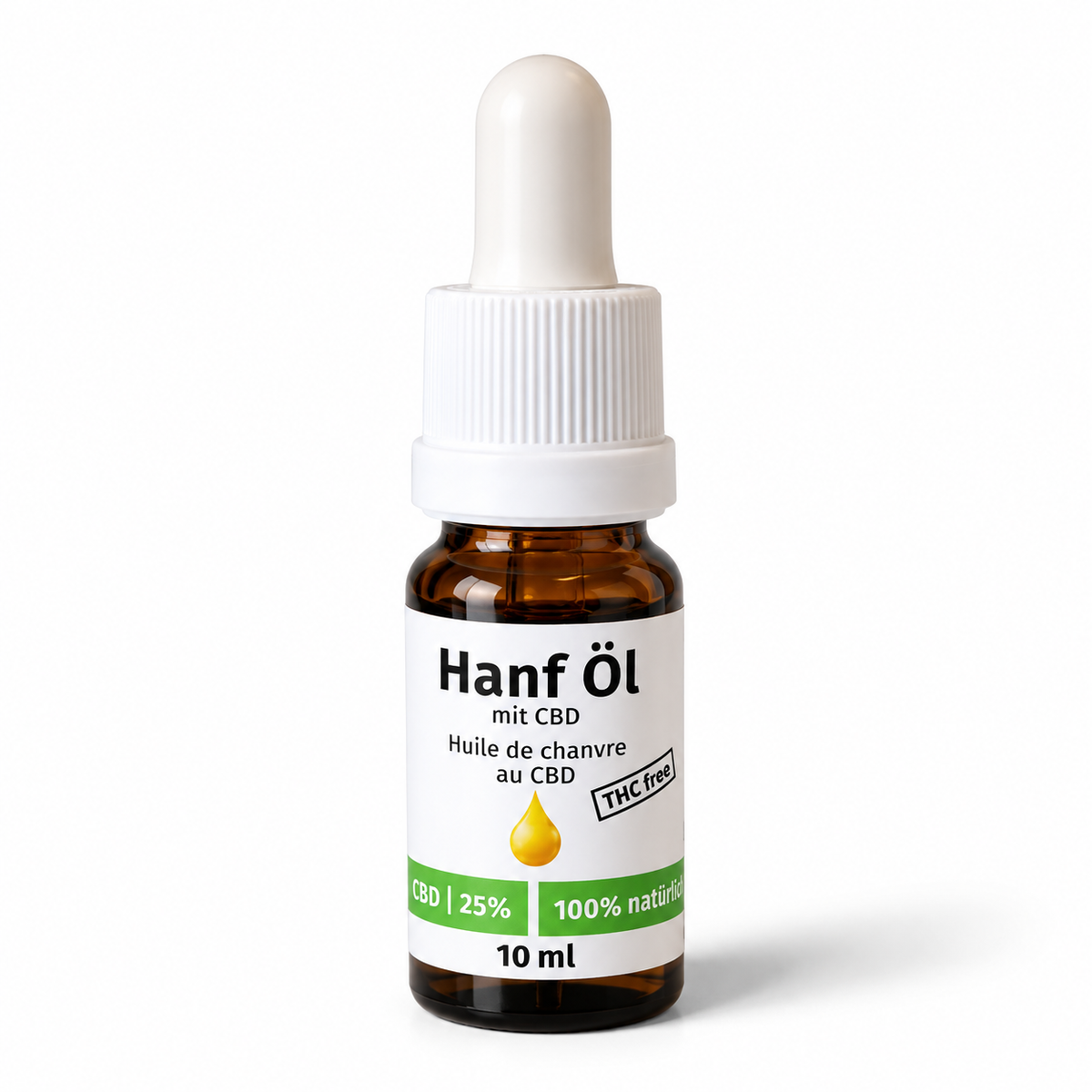 Hanföl mit CBD Breit Spektrum - THC FREE