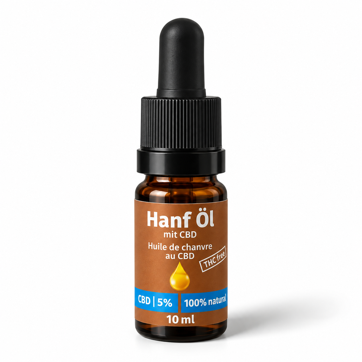 Huile de chanvre au CBD - SANS THC