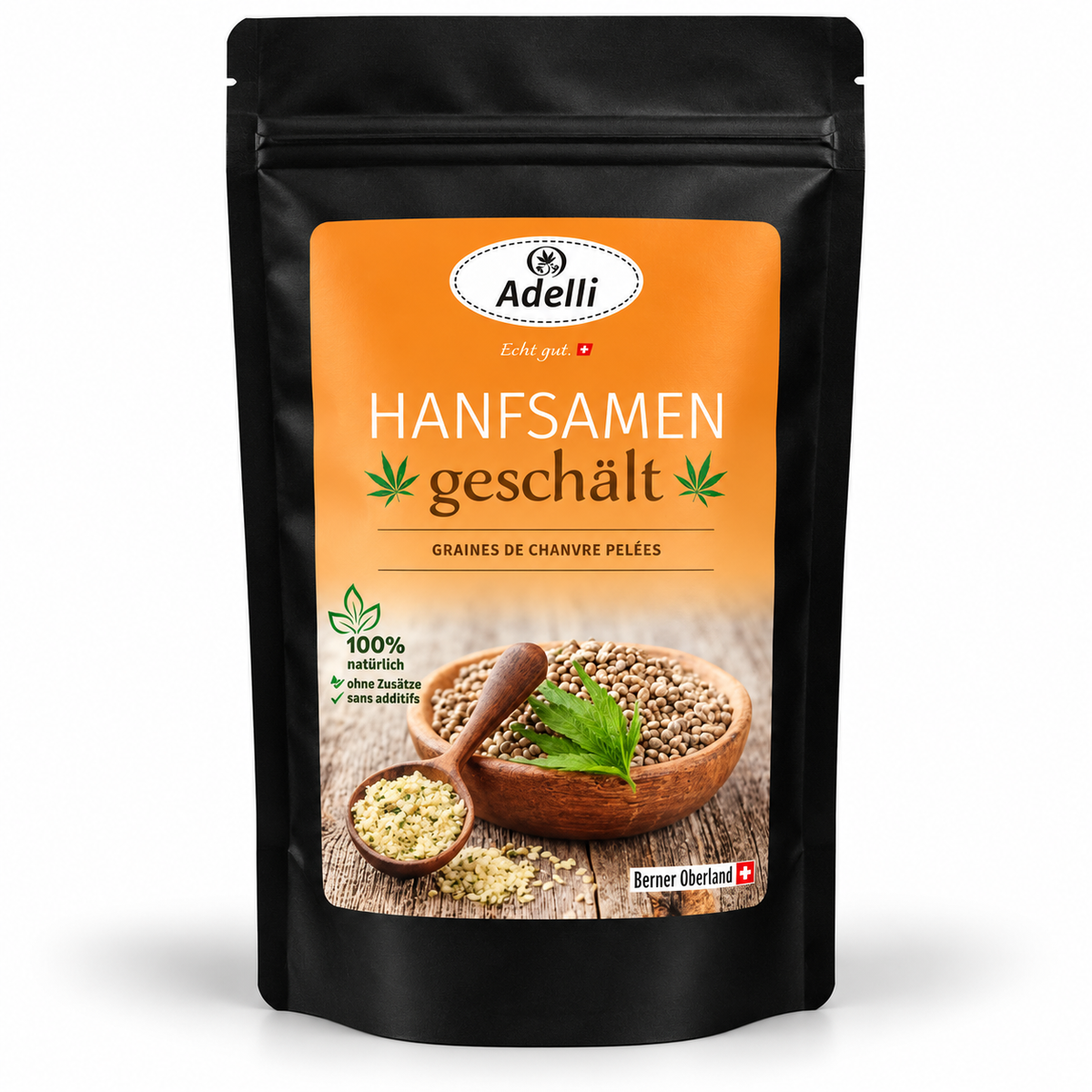 Hanfsamen geschält